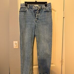 Abercrombie light wash jeans